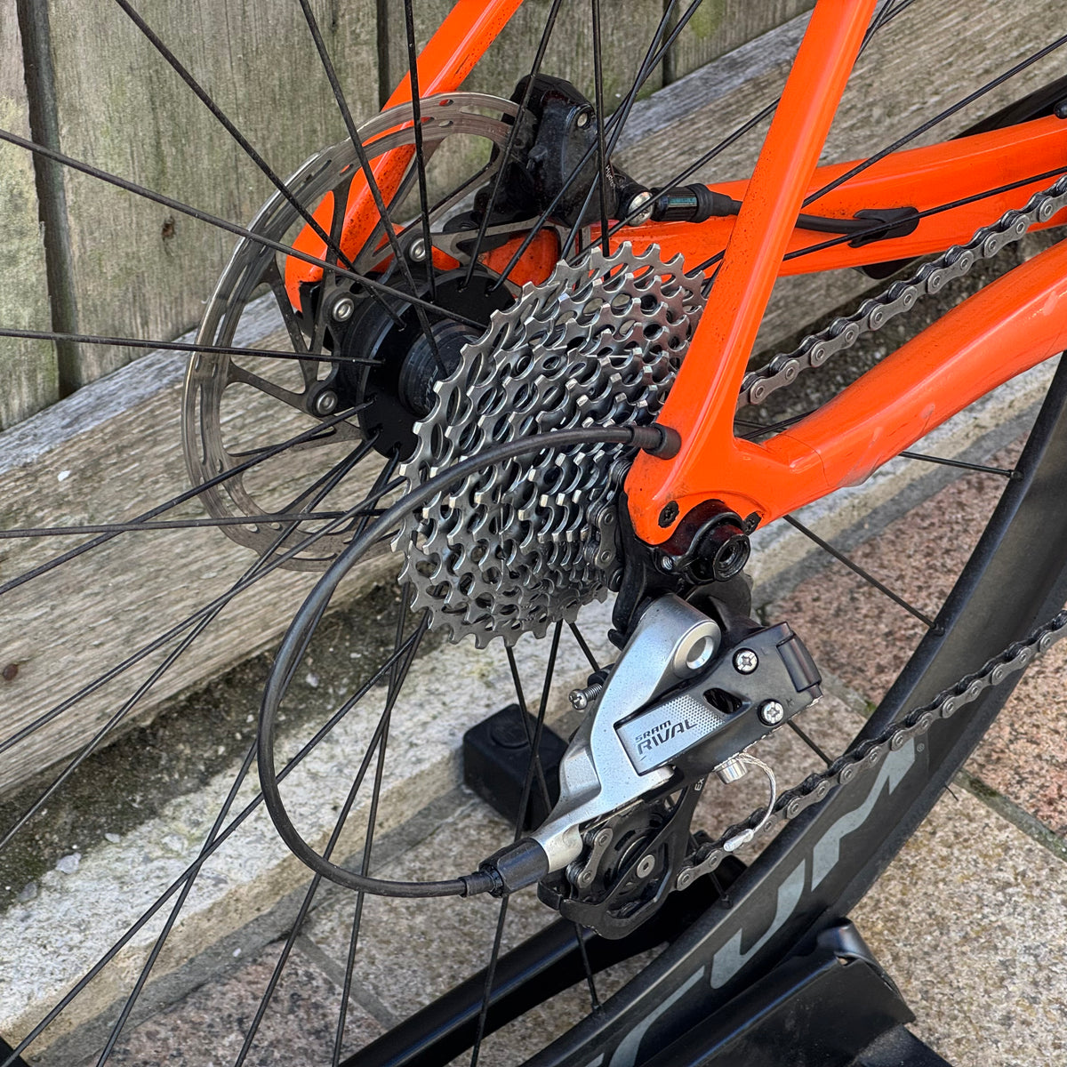 Holdsworth Corsa Disc Full Carbon Road Bike Large SRAM Rival