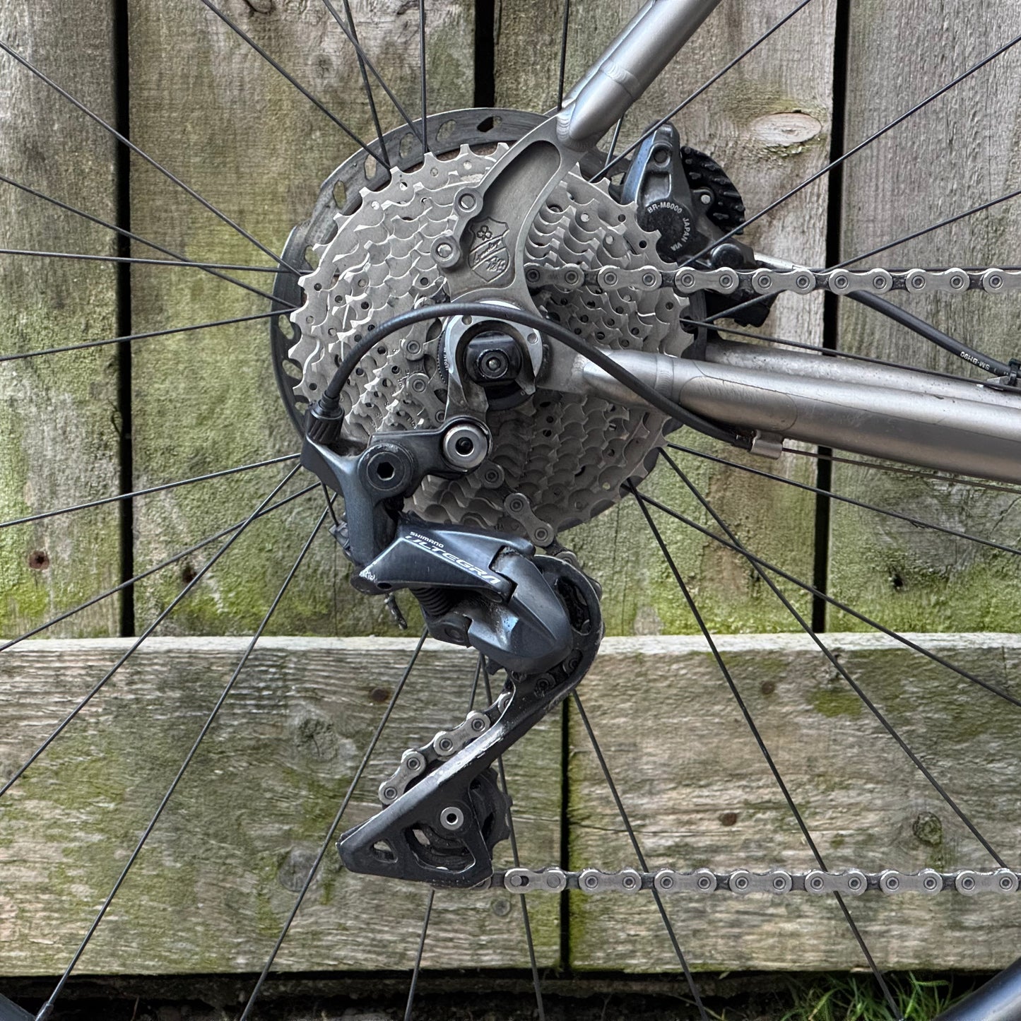 Lynskey Sportive Titanium Disc Road Bike 56cm Ultegra Hunt