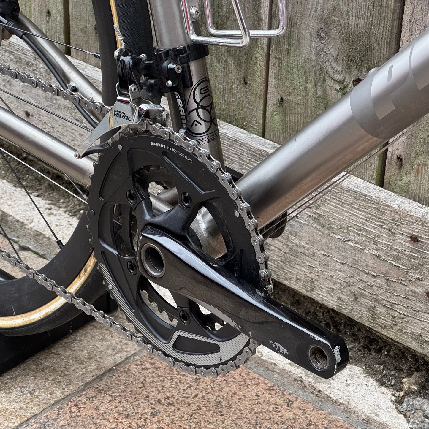Planet X Hurricane Disc Titanium Road Bike XL SRAM Rival