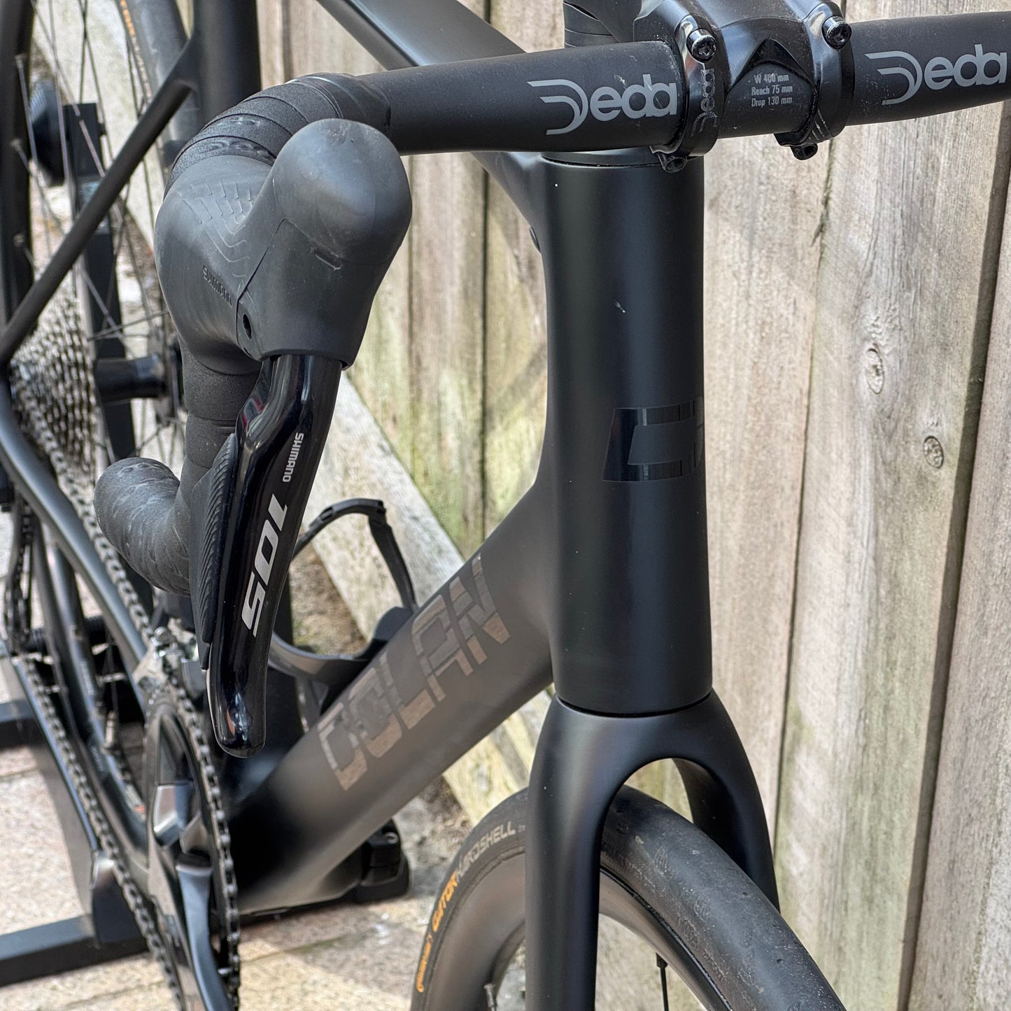Dolan Tuono Disc Full Carbon Road Bike XL 105 Di2 12s