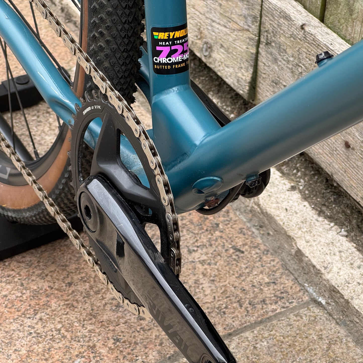 Ribble CGR 725 Steel Disc Gravel Bike Medium SRAM Rival AXS