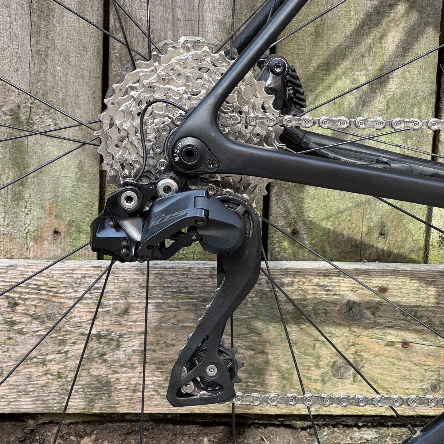 Dolan Tuono Disc Full Carbon Road Bike XL 105 Di2 12s