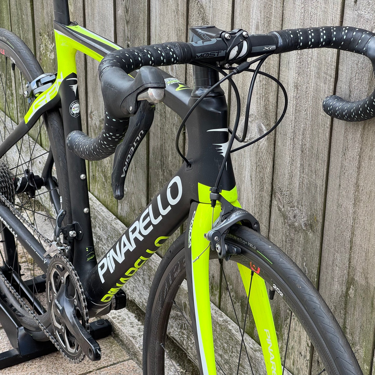 Pinarello Gan S Full Carbon Road Bike 54cm Ultegra Zipp