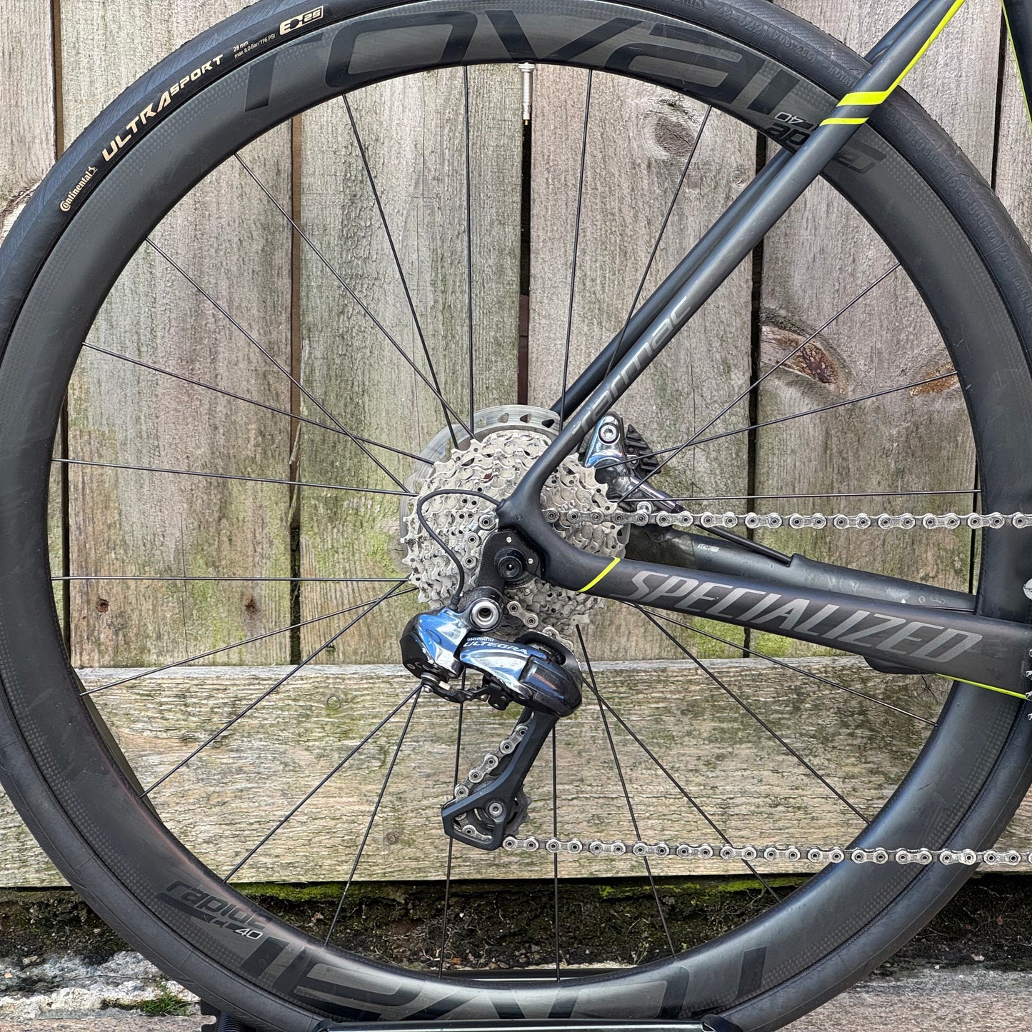 Specialized Tarmac SL5 Disc Full Carbon Road Bike 52cm Ultegra Di2 Roval