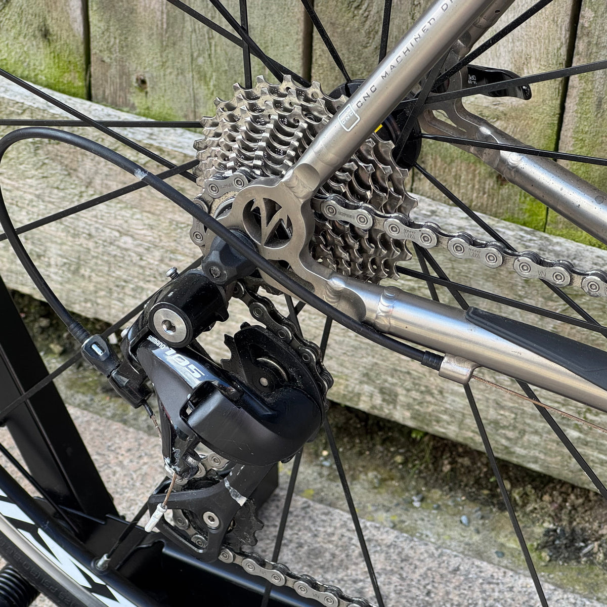 Van Nicholas Ventus Titanium Road Bike Large 105