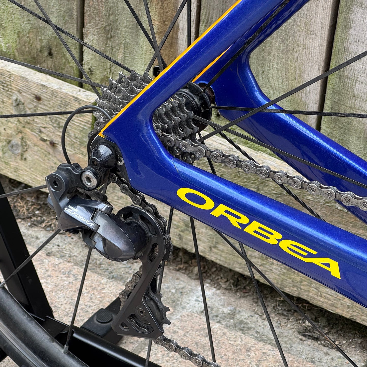 Orbea Orca Aero Full Carbon Road Bike 53cm Ultegra Di2