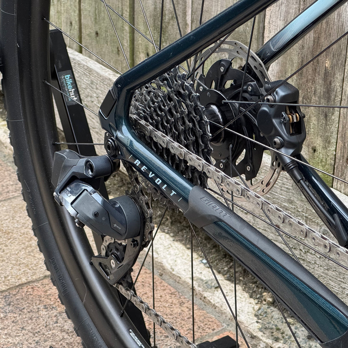 Giant Revolt Advanced Pro 0 Disc Full Carbon Gravel Bike Large SRAM Force AXS