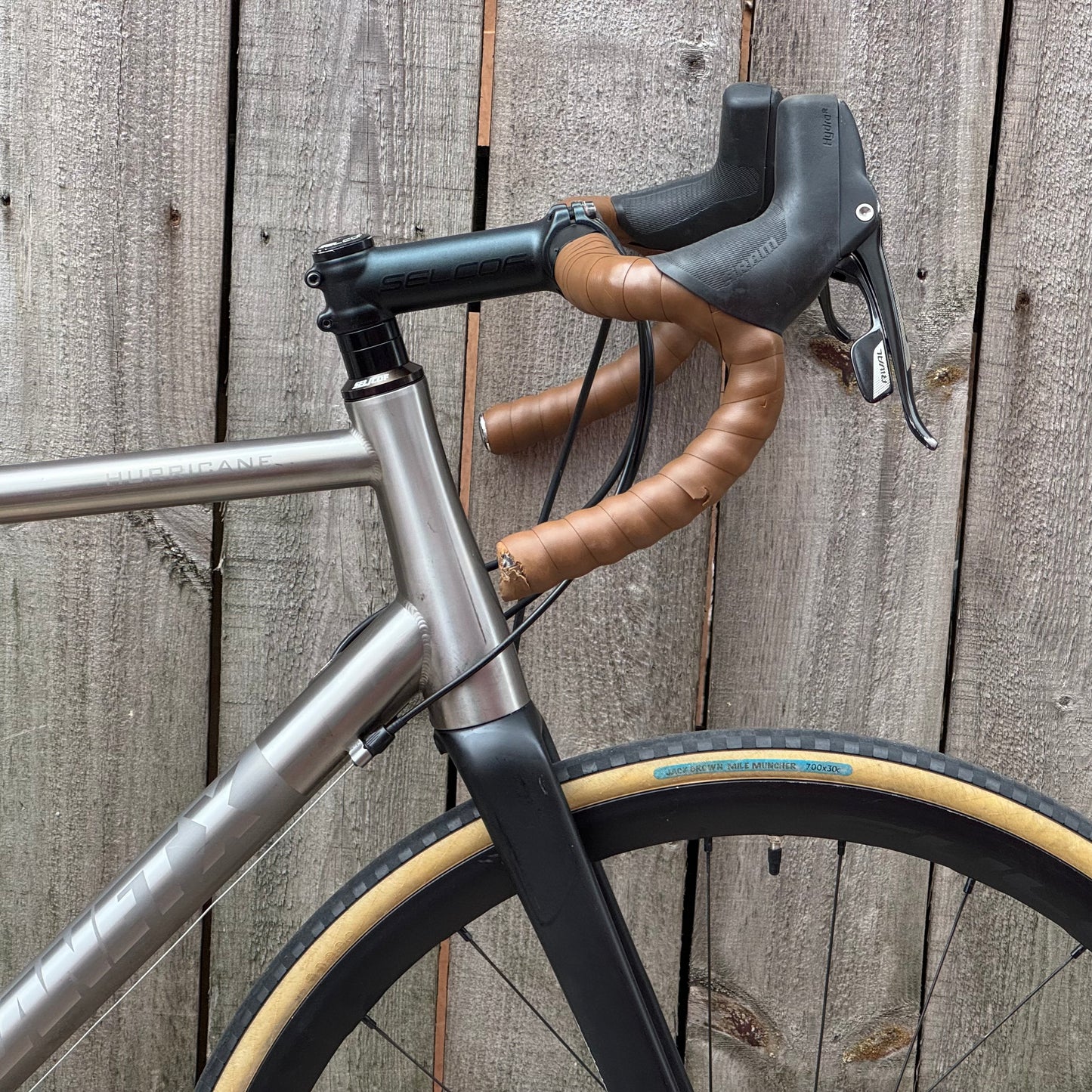 Planet X Hurricane Disc Titanium Road Bike XL SRAM Rival